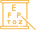 medical eye exam icon